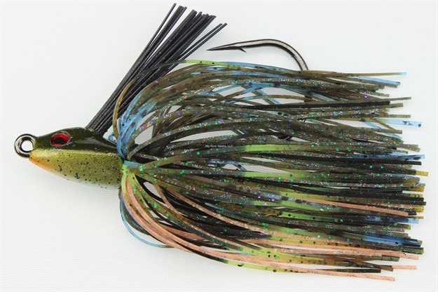 Picture of Stanley 1/2 Oz. Swim Max  Jig, Perfect Blue Gill, Hand Tied
