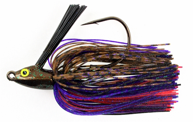 Picture of Stanley 1/2 Oz. Swim Max  Jig, Plum Tasty, Hand Tied
