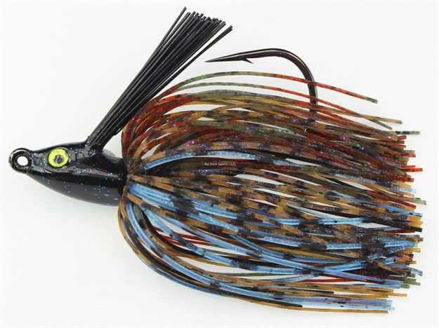 Picture of Stanley 1/2 Oz. Swim Max  Jig, Purple Delusion, Hand Tied