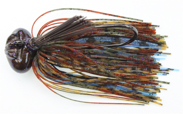 Picture of Stanley 1 Oz. Stanley's Stand-Up Football Jig, Purple Delusion, Hand Tied