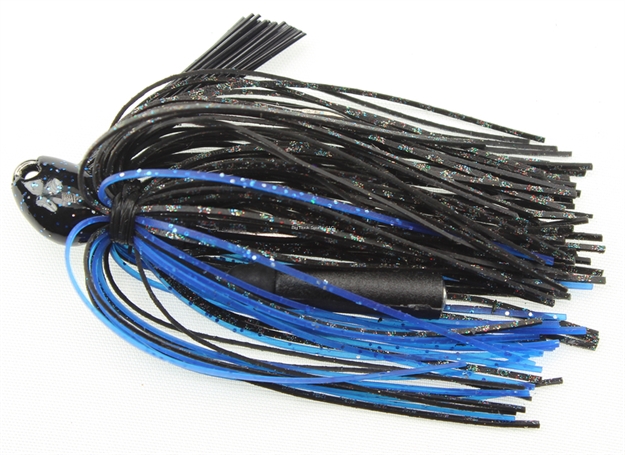 Picture of Stanley 3/16 Oz. Lil' Nasty Jig, Black Crappie, Hand Tied