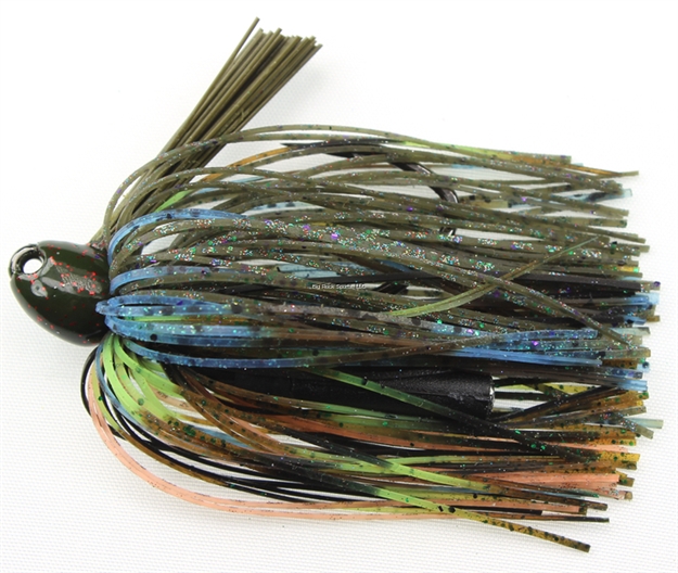 Picture of Stanley 3/16 Oz. Lil' Nasty Jig, Perfect Blue Gill, Hai1:I230nd Tied