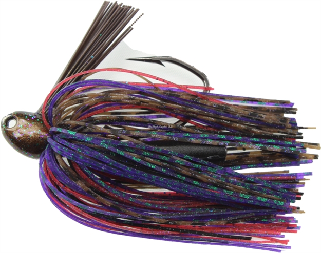 Picture of Stanley 3/16 Oz. Lil' Nasty Jig, Plum Tasty, Hand Tied
