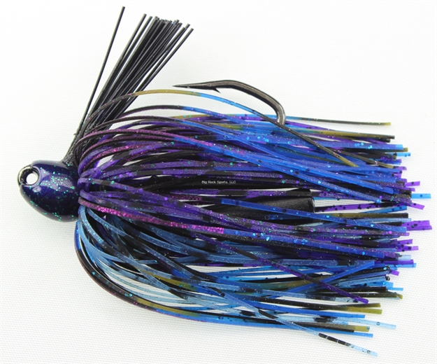 Picture of Stanley 3/16 Oz. Lil' Nasty Jig, Purple Neonz, Hand Tied