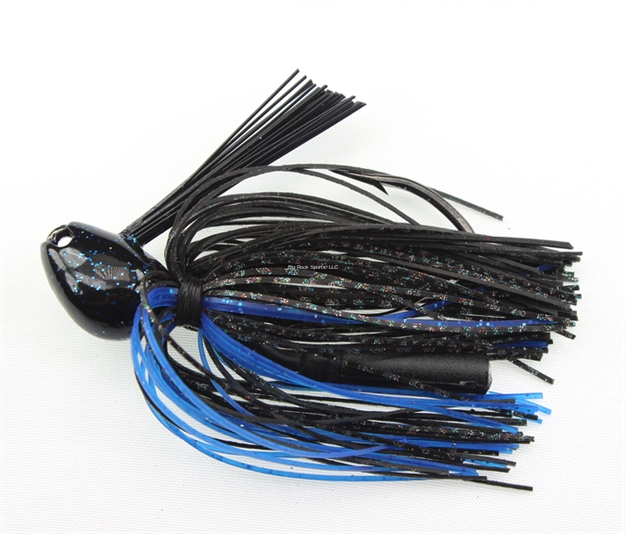 Picture of Stanley 3/4 Oz. Big Nasty Jig, Black Crappie, Hand Tied