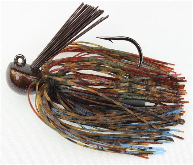 Picture of Stanley 3/4 Oz. Rattling Casting Jig, Purple Delusion, Hand Tied