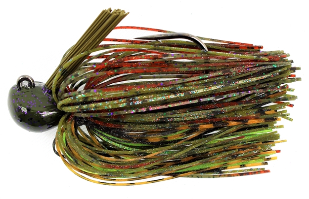 Picture of Stanley 3/4 Oz. Rattling Casting Jig, Witches Brew, Hand Tied