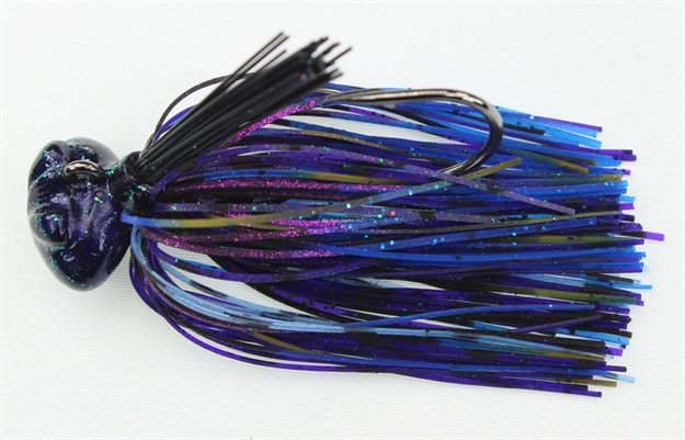 Picture of Stanley 3/4 Oz. Stanley's Stand-Up Football Jig, Purple Neonz, Hand Tied