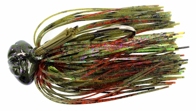 Picture of Stanley 3/4 Oz. Stanley's Stand-Up Football Jig, Witches Brew, Hand Tied