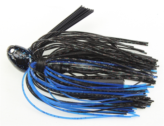 Picture of Stanley 3/8 Oz. Big Nasty Jig, Black Crappie, Hand Tied