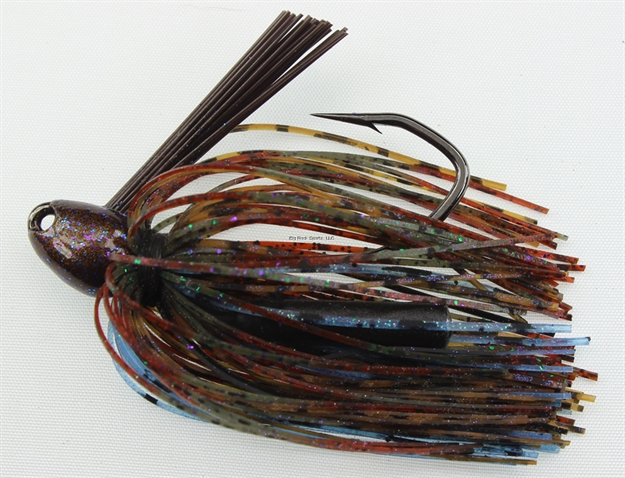 Picture of Stanley 3/8 Oz. Big Nasty Jig, Purple Delusion, Hand Tied