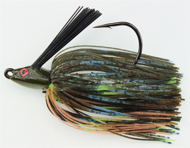 Picture of Stanley 3/8 Oz. Swim Max  Jig, Perfect Blue Gill, Hand Tied
