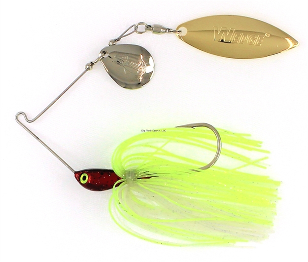 Picture of Stanley 3/8 Oz. Vibra Wedge Code Red Hand Tied, Chart/White, W-N/G