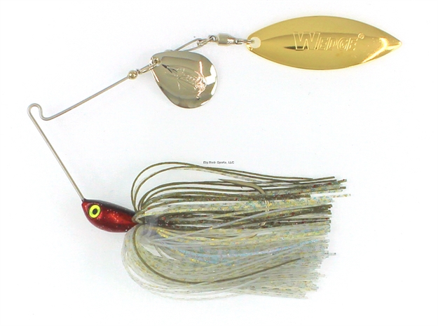 Picture of Stanley 3/8 Oz. Vibra Wedge Code Red Hand Tied, Hickory Shad, W-N/G