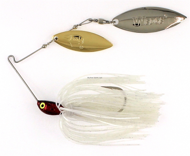 Picture of Stanley 3/8 Oz. Vibra Wedge Code Red Hand Tied, White, Dw-G/N