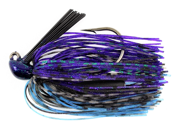 Picture of Stanley 5/16 Oz. Rattling Casting Jig, Bad Whiskey, Hand Tied