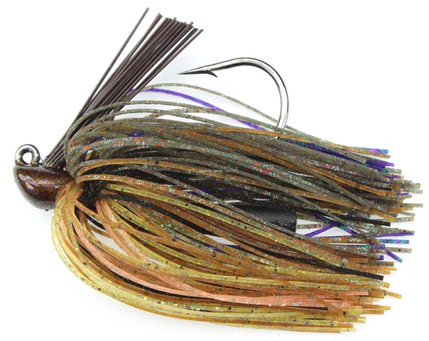 Picture of Stanley 5/16 Oz. Rattling Casting Jig, Gone Crazy, Hand Tied