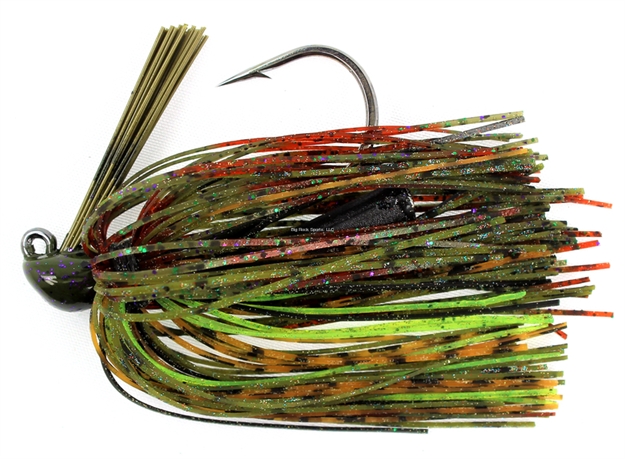 Picture of Stanley 5/16 Oz. Rattling Casting Jig, Witches Brew, Hand Tied