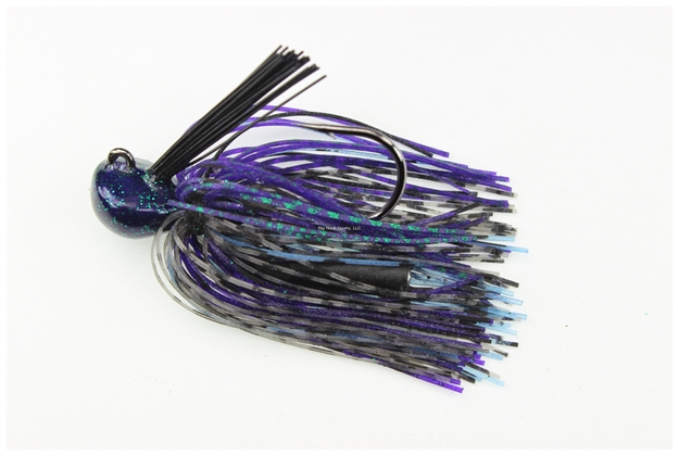 Picture of Stanley 9/16 Oz. Rattling Casting Jig, Bad Whiskey, Hand Tied