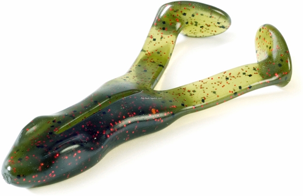 Picture of Stanley Baby Ribbit Frog Unrigged, 3 1/4", Watermelon Red Flake, Floating