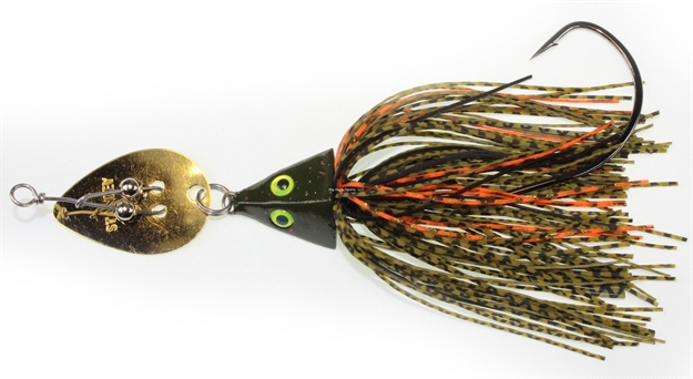Picture of Stanley Hale Raiser, 1/2 Oz, Olive Craw, Hand Tied