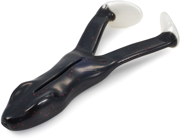 Picture of Stanley Hot Feet Ribbit Frog Unrigged, 3 1/2", Black/Pearl, Floating