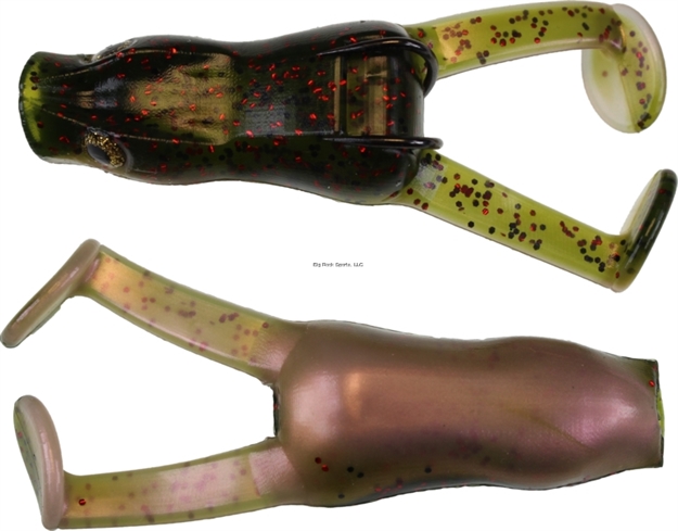 Picture of Stanley Poppn' Toad, 2 PK W/1 Rigged, Wtm Red Pearl