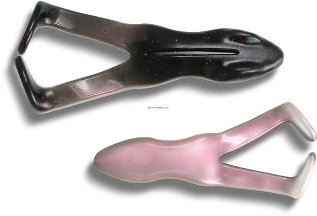 Picture of Stanley The Original Ribbit Frog Unrigged, 3 1/2", Black Neon Pearl, Floating