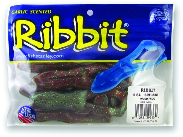 Picture of Stanley The Original Ribbit Frog Unrigged, 3 1/2", Wood Frog Unrigged, Floating