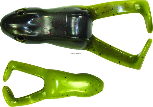 Picture of Stanley Top Toad Hollow Body Frog Unrigged, 4", Bullfrog Unrigged, Floating