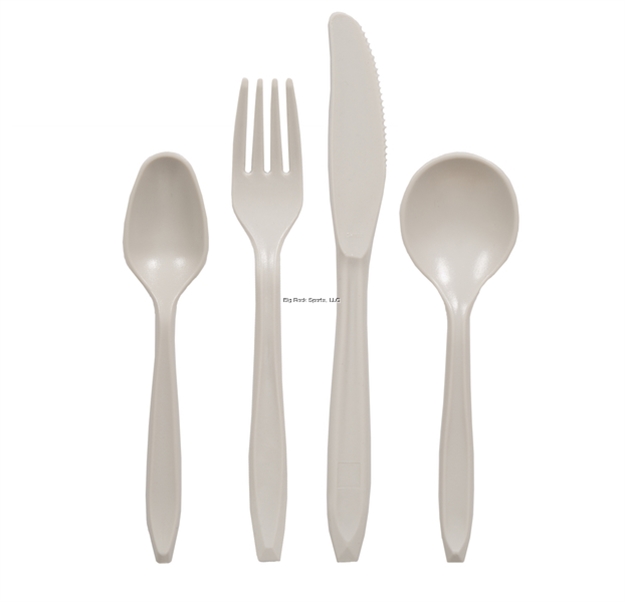 Picture of Stansport 16 PC Knife, Fork, Tablespoon, & Teaspoon Set