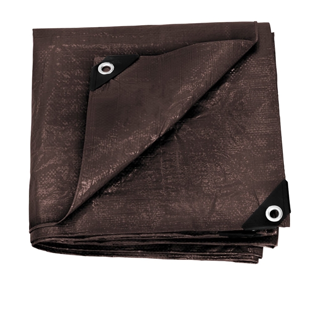 Picture of Stansport 16Ft X 20Ft Standard Duty Rip-Stop Tarp - Brown