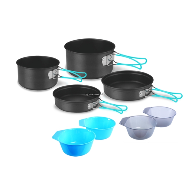Picture of Stansport 4-Person Hard Anodized Aluminum Cook Set