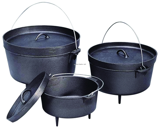 Picture of Stansport Cast Iron Dutch Oven - 8 QT
