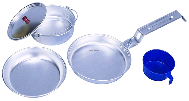 Picture of Stansport Mess Kit - 1 Man Aluminum