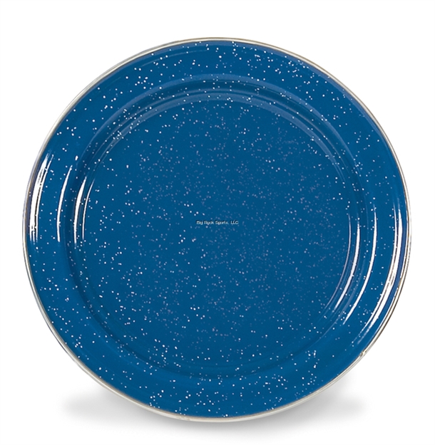 Picture of Stansport Enamel Dinner Plate - Stainless Edge - 10 Inch