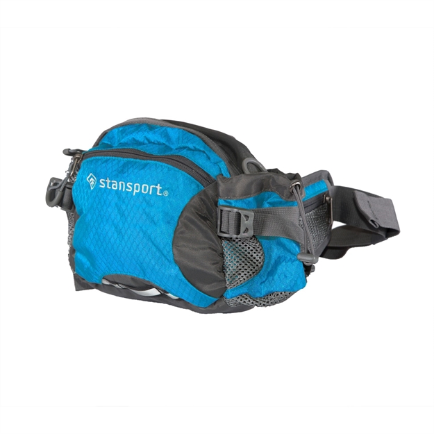Picture of Stansport Waist/Shoulder Pack W/Bottle Holder Blue 5 Liter