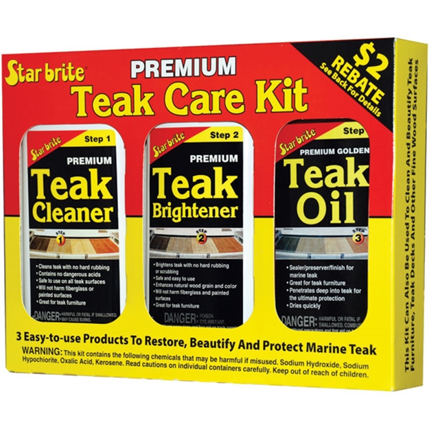 Picture of Star Brite Teak Kit 16Oz