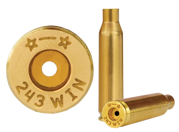 Picture of Starline Brass 243Wineup50 Unprimed Cases  243 Win Rifle Brass 50 Per Bag Star243WinEU