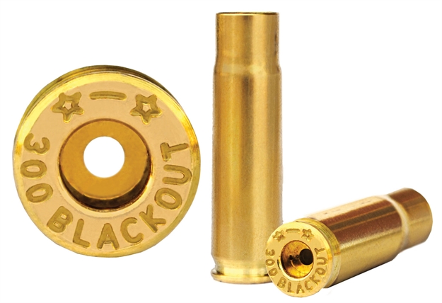 Picture of Starline Brass 300Blkeup100 Unprimed Cases  300 Blackout Rifle Brass 100 Per Bag Star300BLKEU 810742022679