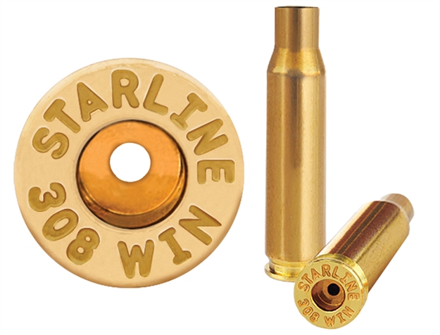 Picture of Starline Brass 308Wineup50 Unprimed Cases  7.62X51mm Nato Rifle Brass 50 Per Bag Star308EinEU 810742025816