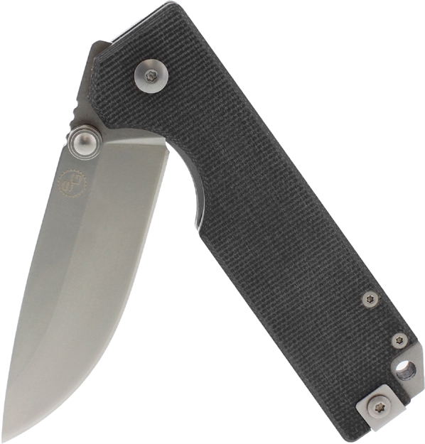 Picture of Statgear Ausus Folder 3.5 IN Blade Black Micarta Handle