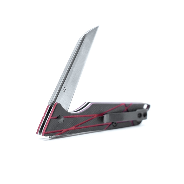 Picture of Statgear Ledge Folder 2.5 IN Blade Red G-10 Handle