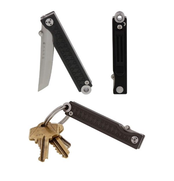 Picture of Statgear Pocket Samurai Folder 2.25 IN Blade Black Aluminum