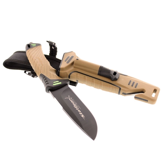 Picture of Statgear Surviv-All Fixed Blade 4.2 IN Blade Tan Rubber Hndl