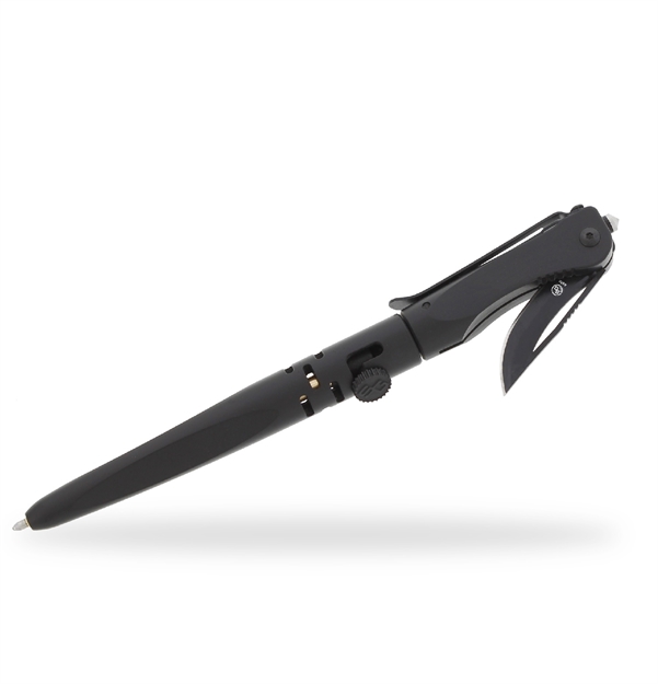 Picture of Statgear Tritac Edc Tactical Pen Black Aluminum Body