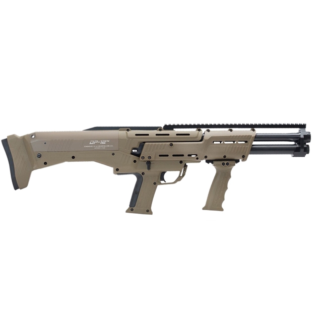 Picture of Standard Manufacturing 12 GA Double Barrel Pump Shotgun 16 Rds Flat Dark Earth DP12FDE 869481000172