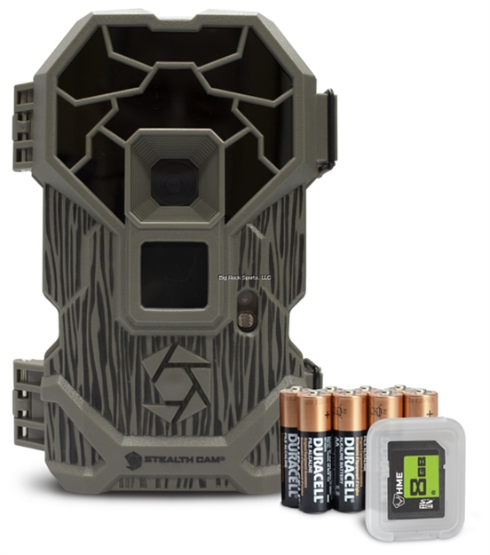 Picture of Stealth Cam 20 Megapixel/ 720Hd/ Time Lapse/ 24 NO Glo/ 16:9 Wide Image/ Lcd Screen/ Comes W/8Gb SD Card/ Video Recording