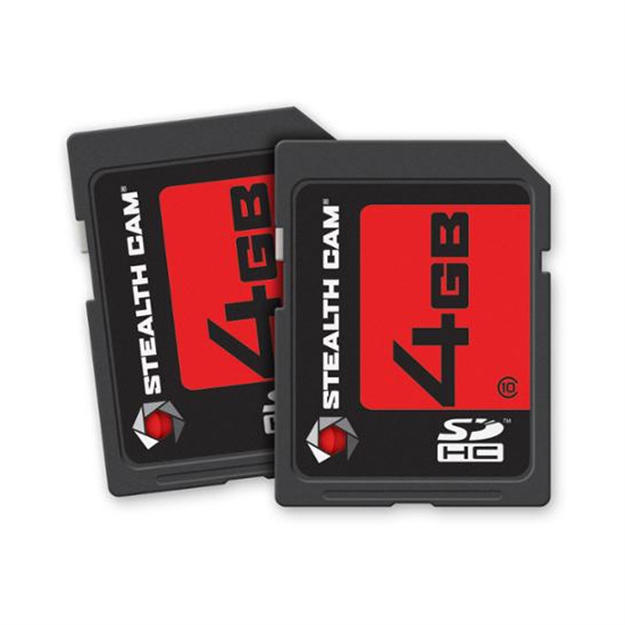 Picture of Stealth Cam SD Memory Card 2Pk 4Gb Class 10 Cards Quiker Process