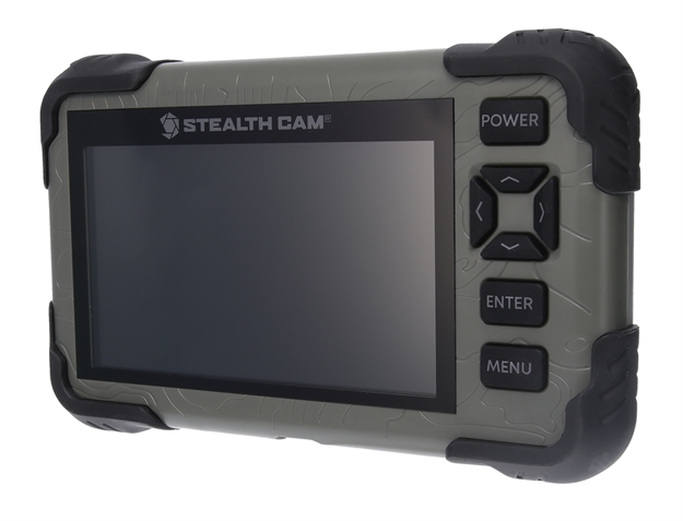 Picture of Stealth Cam Stccrv43xhd SD Card Viewer  4.30" Color Lcd Touch Screen SD Card Slot/Up TO 32Gb Black/Green STC-CRV43XHD 888151030592